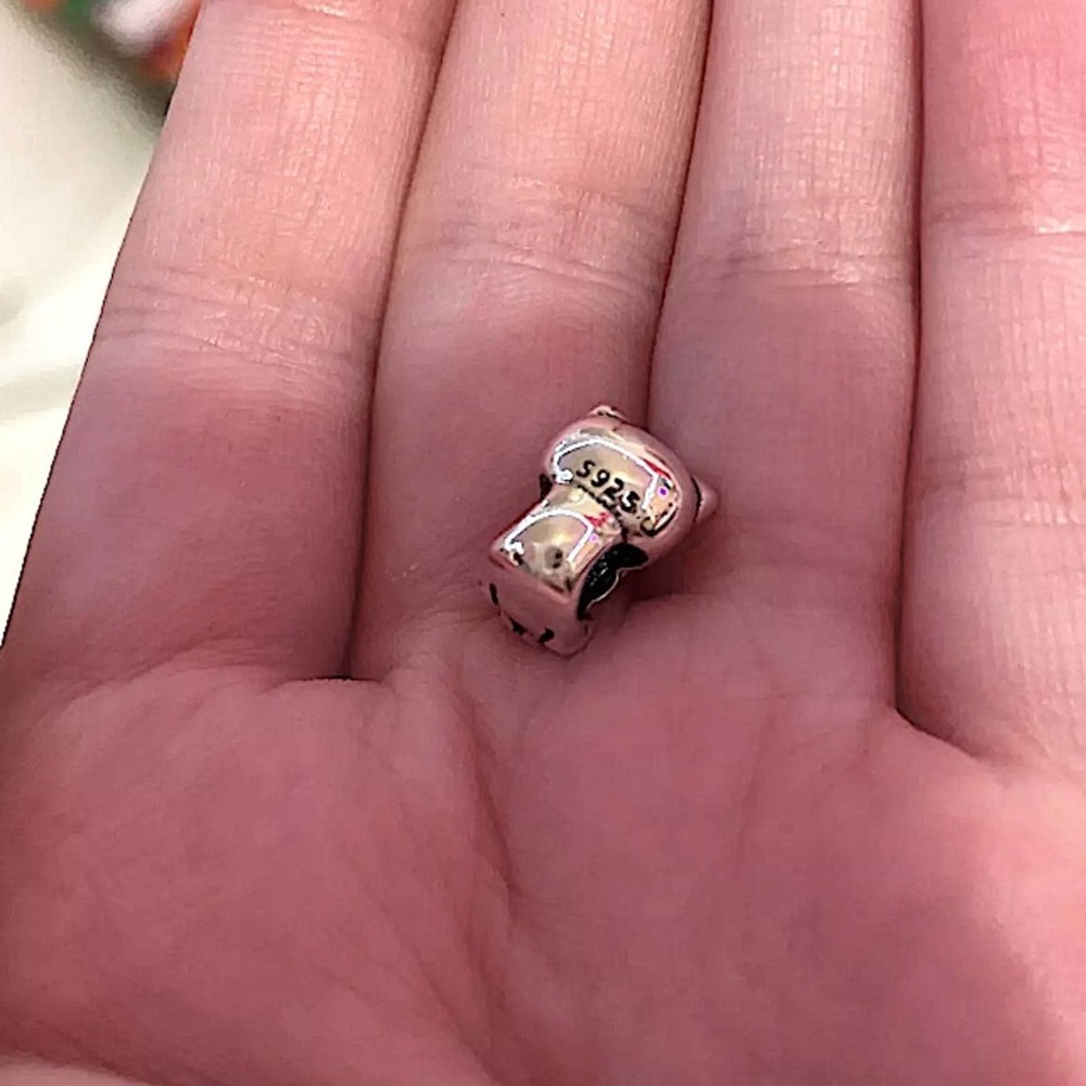 Hello Kitty Sterling Silver Charm For Pandora Bracelet - Picture 7 of 8
